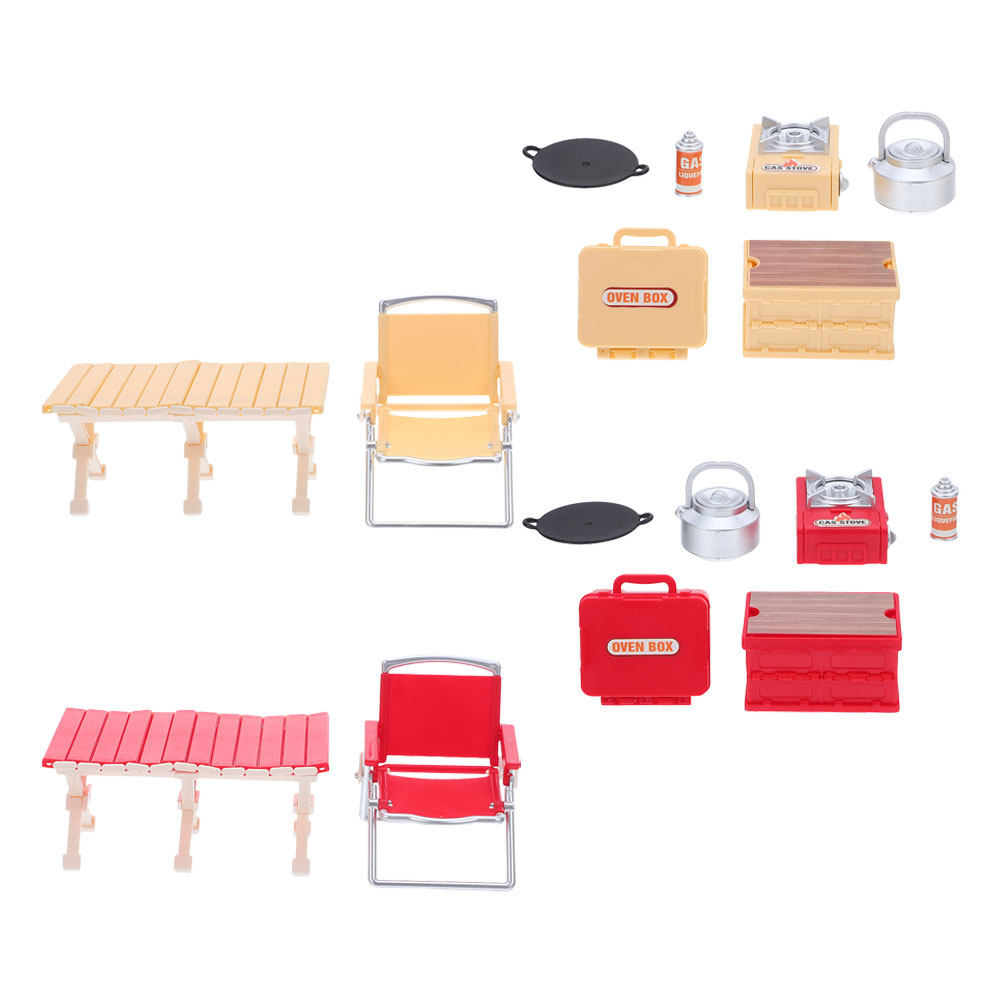 Kids Outdoor Chair And Table - 2 Set di Sedie Pieghevoli in
