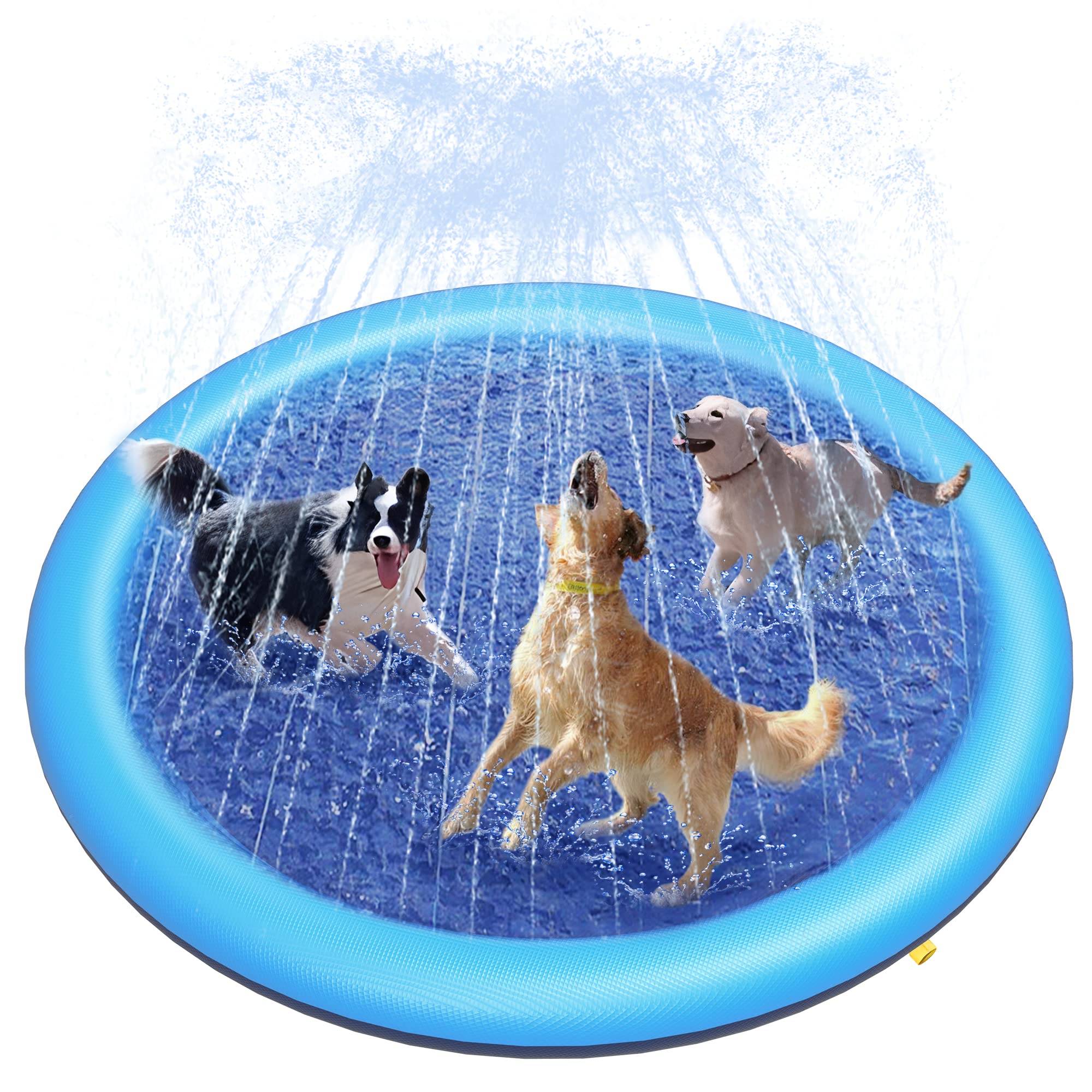 Kids Outdoor Lounge - Tappetino Spruzzatore per Cani, Giocattolo Piscina