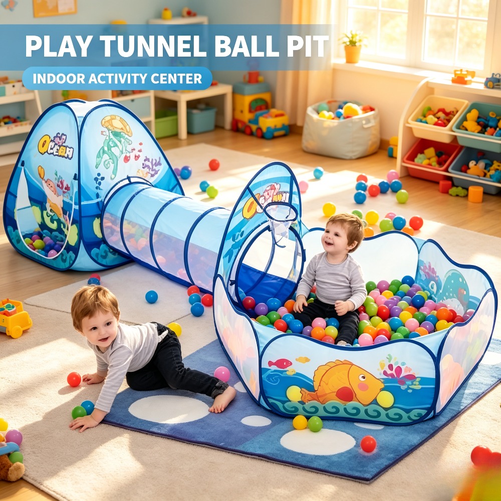 Kids Outdoor Tent - Piscina di Palline per Bambini, Box