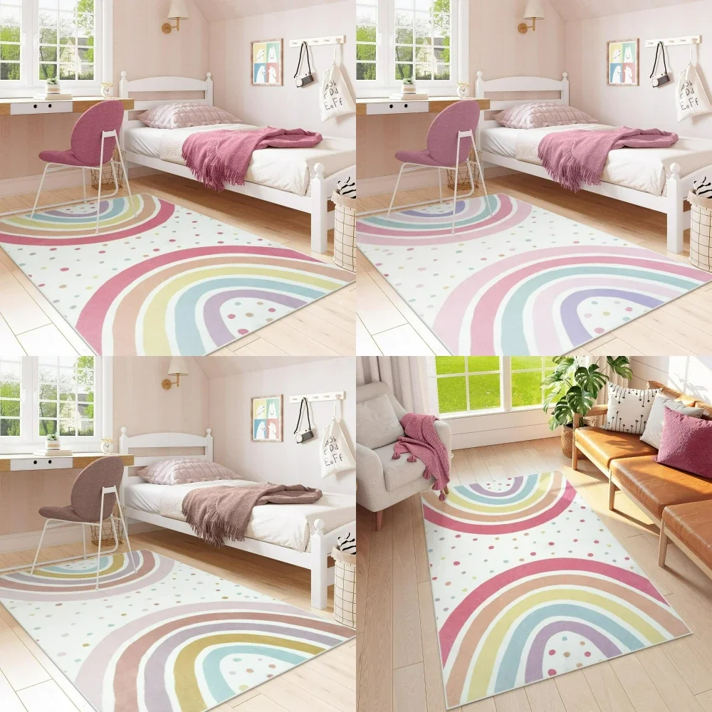 Kids Outdoor Lounge - 1pc Colorato Dot Boho Arcobaleno Chic