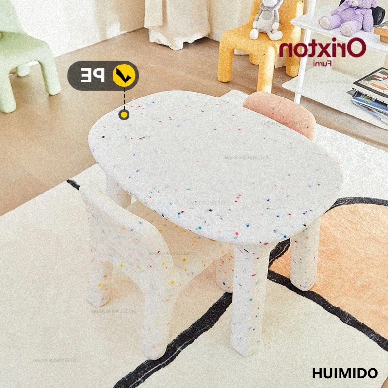 Kids Outdoor Chair And Table - Set di Tavolo e Sedie per