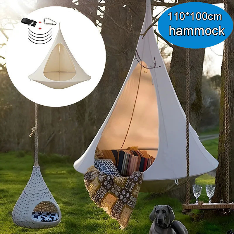Kids Outdoor Lounge - Amaca Impermeabile da Esterno, Doppia, a