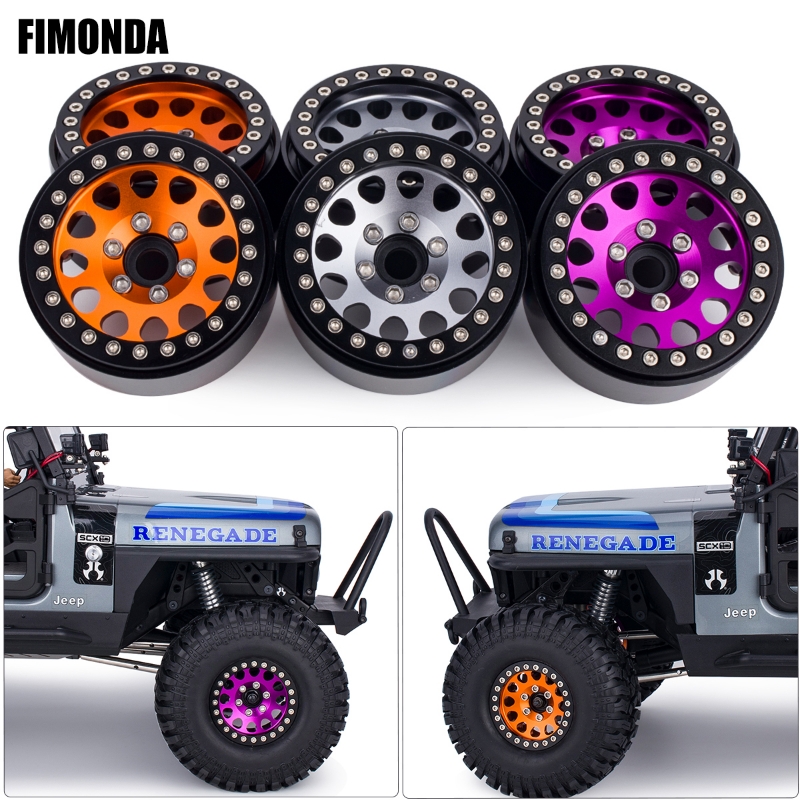 Tamiya Model Rc Car - Ruote Beadlock in alluminio da 1,9