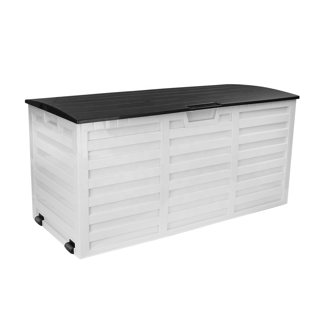 Kids Outdoor Toy Storage - Cassetta Portaoggetti da Giardino con Serratura,