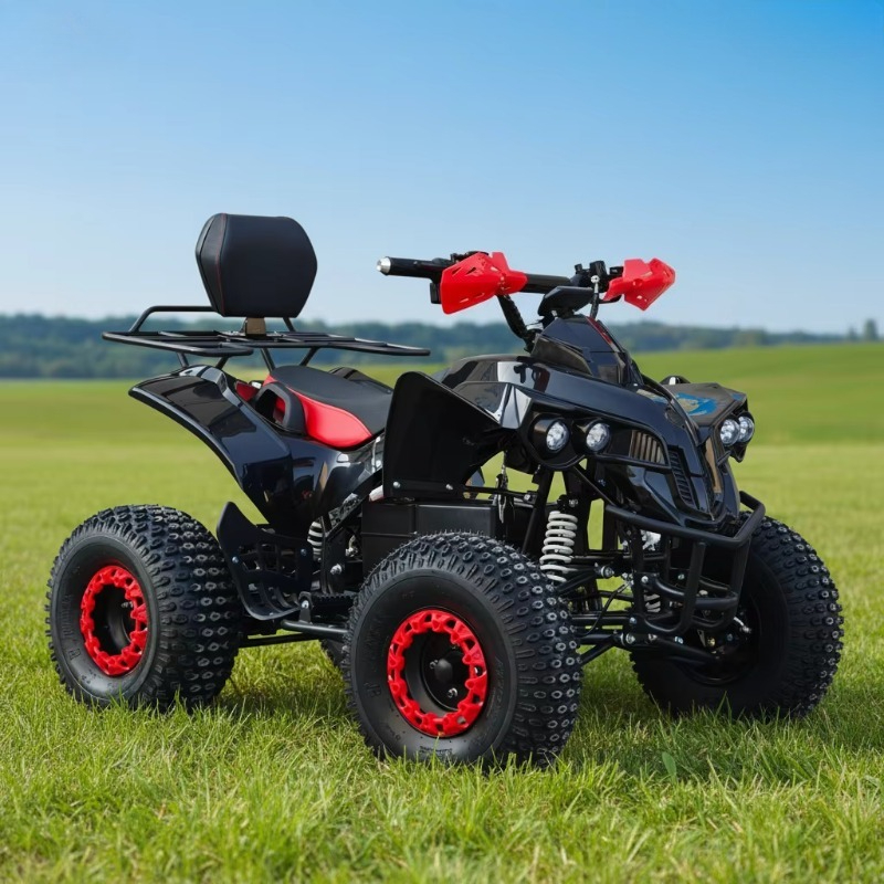 Kids Outdoor Electric Quad - Quad ATV Elettrico con Trasmissione a