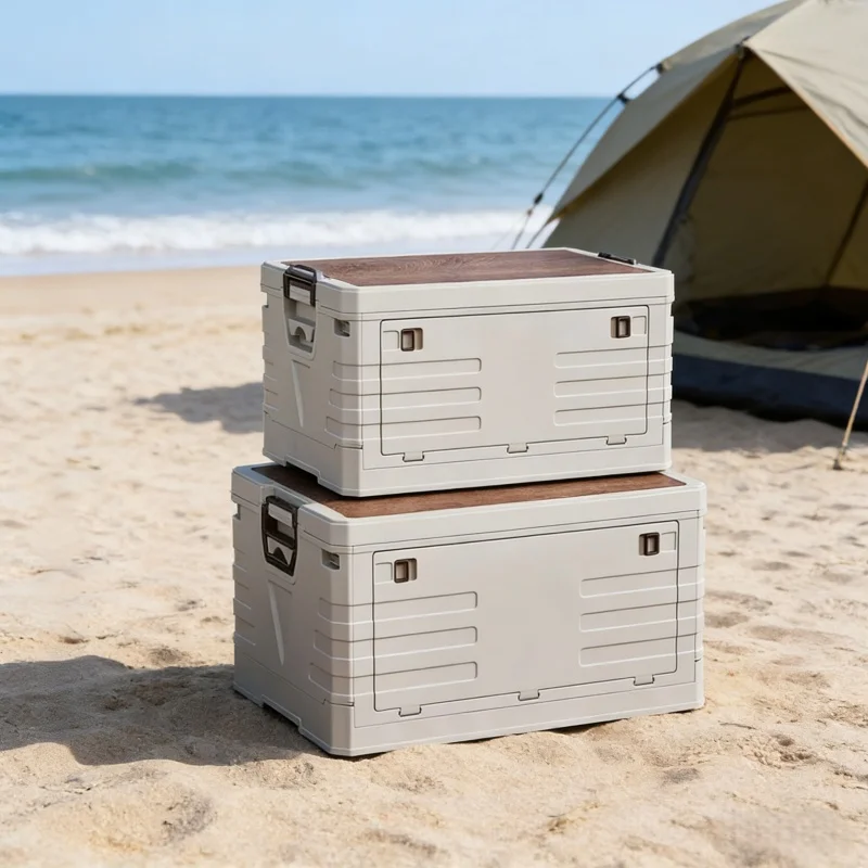 Kids Outdoor Toy Storage - Contenitore Portaoggetti per Auto, Scatola Pieghevole