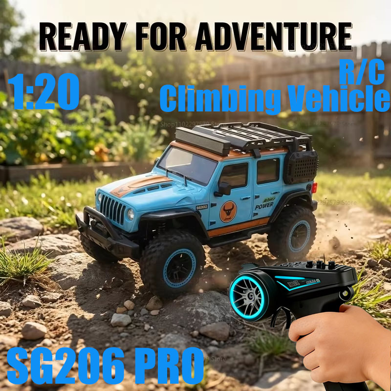 Kids Outdoor Dirt Toys - Auto RC Scala 1:20 4WD Fuoristrada