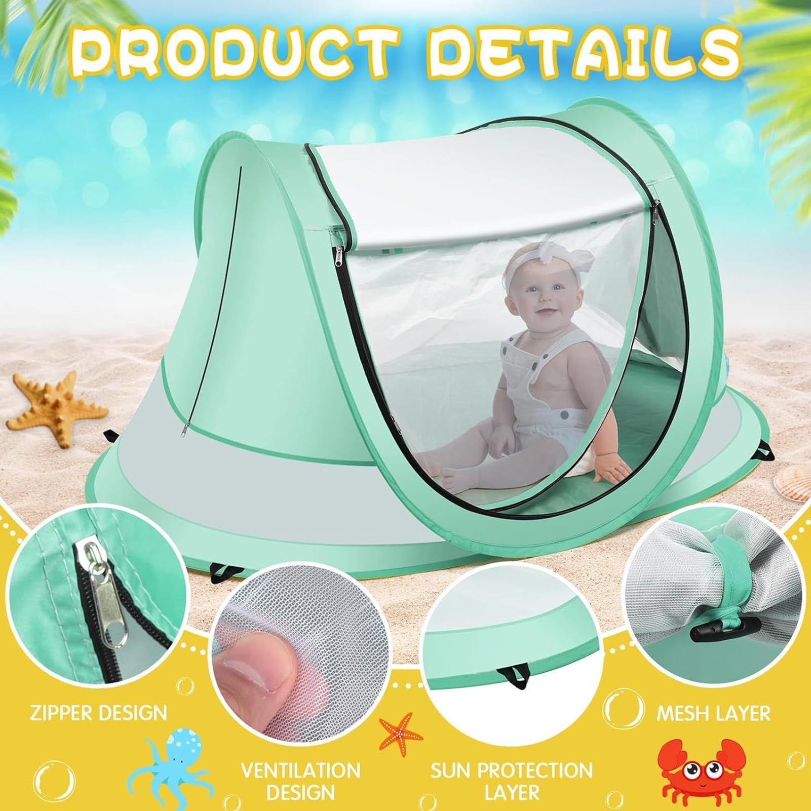 Tenda da spiaggia per bambini, - Kids Outdoor Dome recensione e prezzo