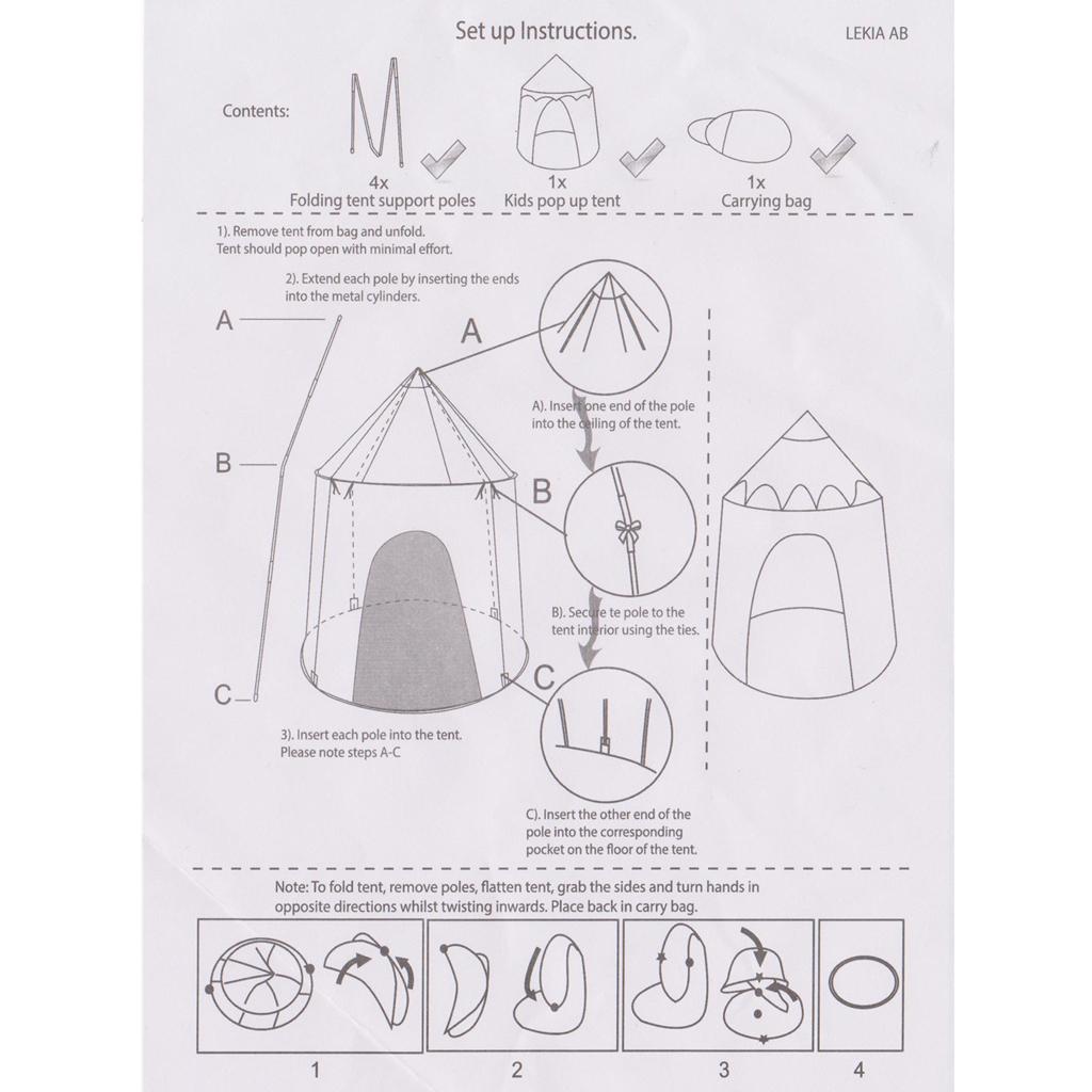 Tenda Giocattolo per Bambini,  - Kids Outdoor Tent recensione e prezzo