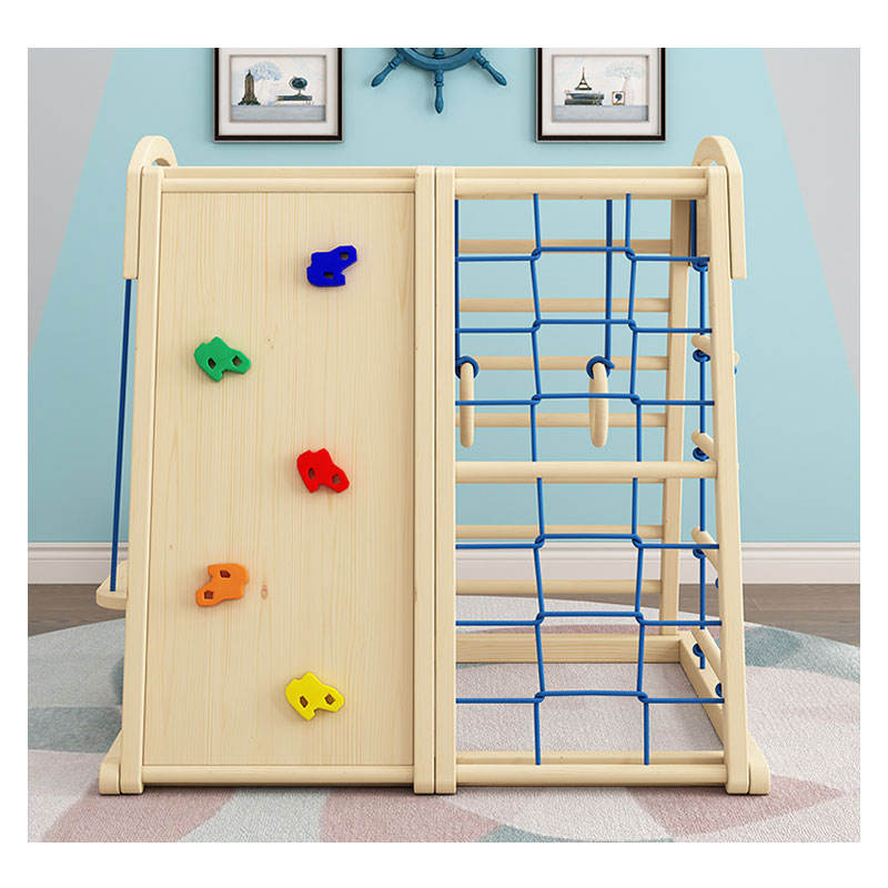 Set da Gioco per Bambini da In - Kids Outdoor Wooden Climbing Frame recensione e prezzo