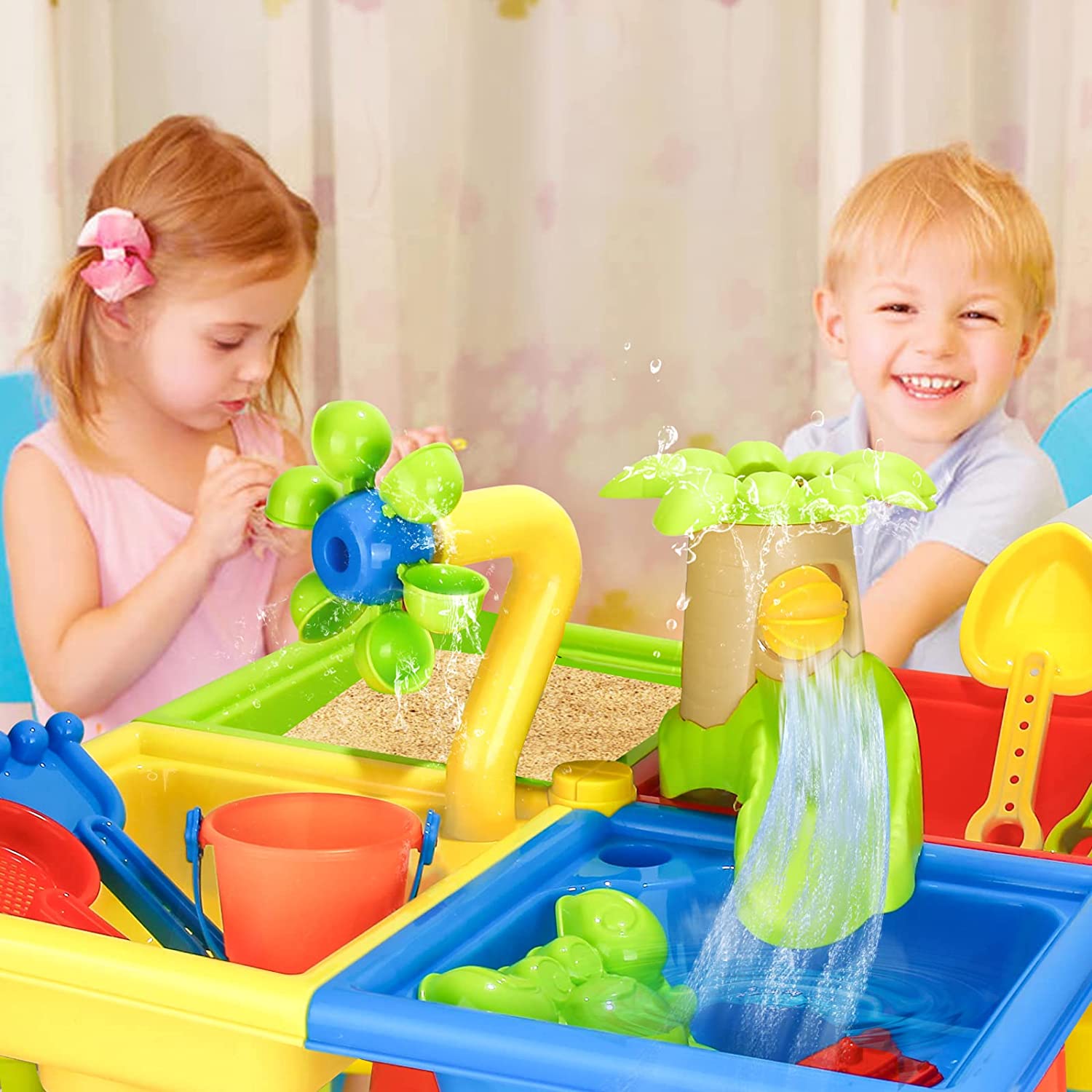 Beach Table Sand Play Toys gio - Kids Outdoor Water Play Table recensione e prezzo