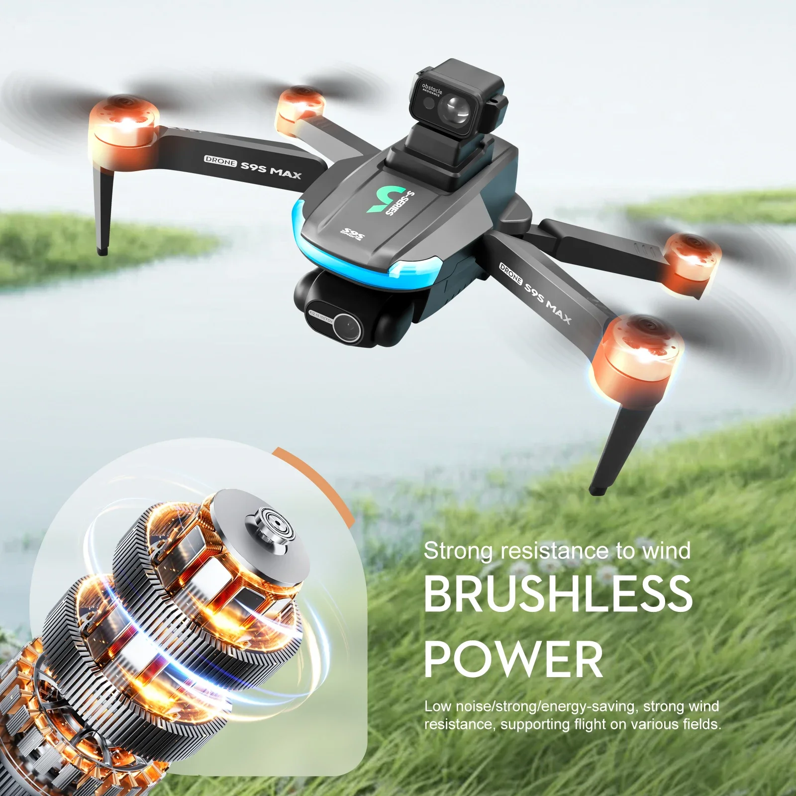 NUOVO S9S MAX MINI Drone 4K 2  - Kids Outdoor Toy Storage recensione e prezzo