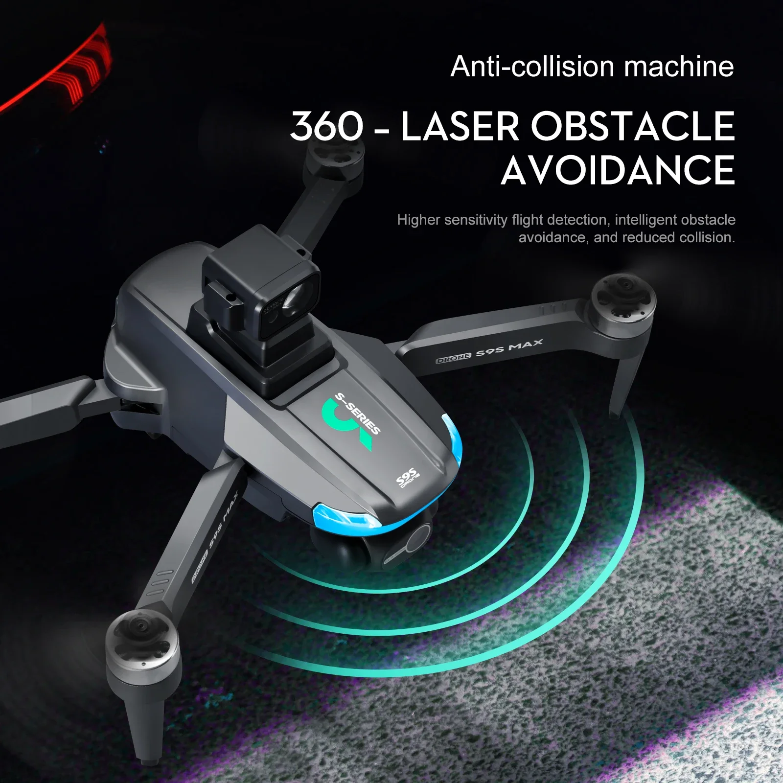 NUOVO S9S MAX MINI Drone 4K 2  - Kids Outdoor Toy Storage recensione e prezzo