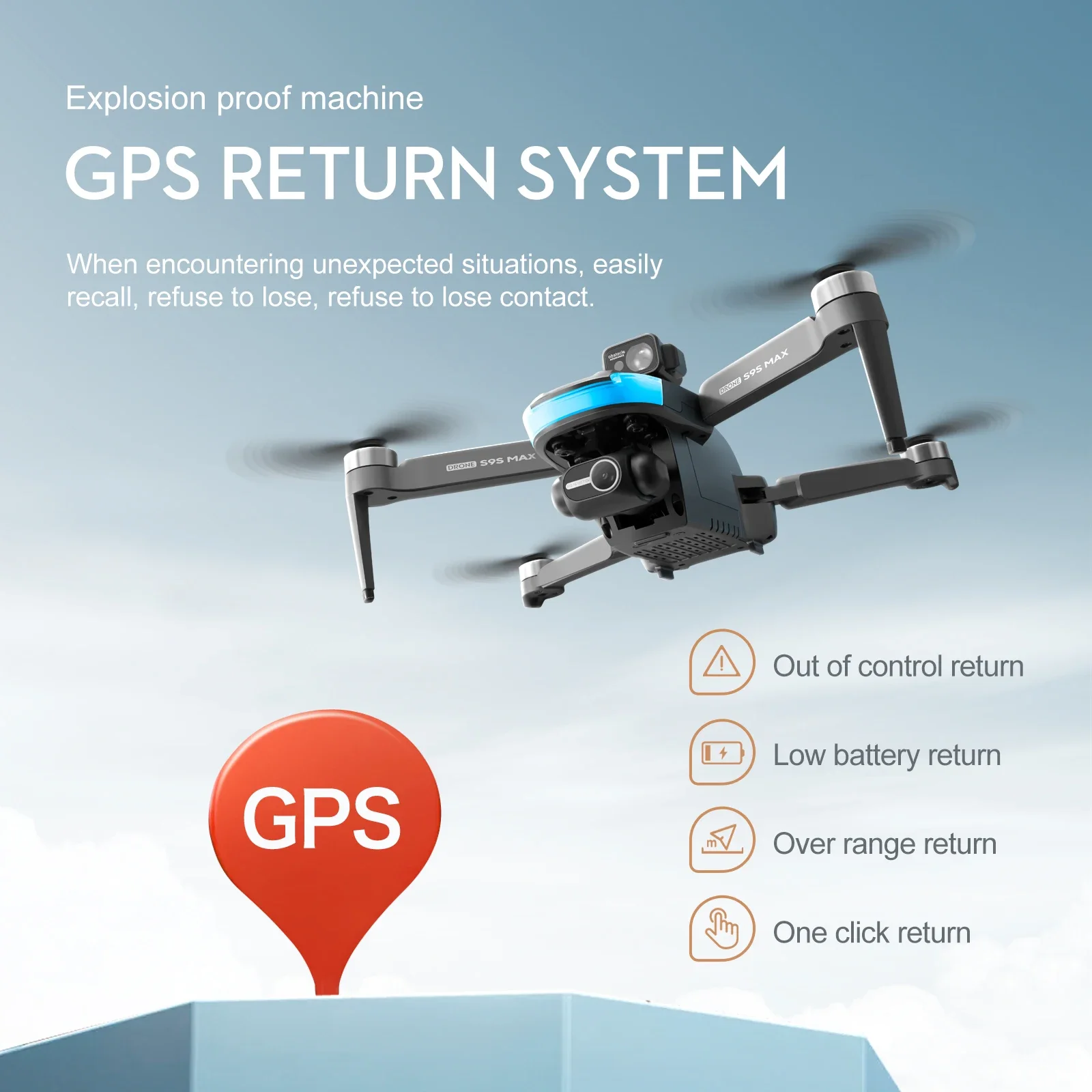 NUOVO S9S MAX MINI Drone 4K 2  - Kids Outdoor Toy Storage recensione e prezzo