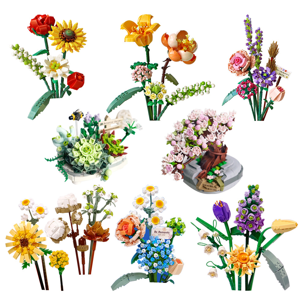 Rose romantiche Fiori Girasoli - Lego Set Creator recensione e prezzo