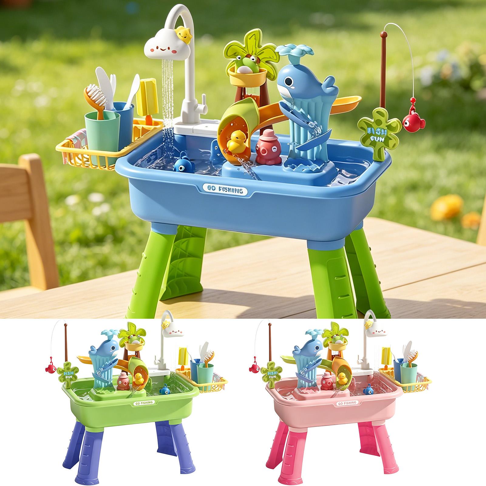 Tavolo d'Acqua per Bambini con - Kids Outdoor Water Play Table recensione e prezzo