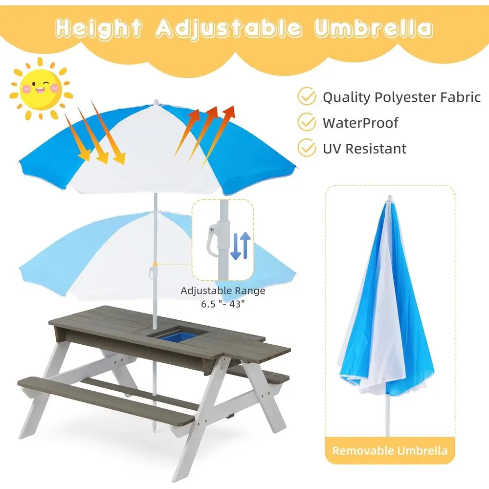 Tavolo da Picnic Convertibile  - Kids Outdoor Water Play Table recensione e prezzo
