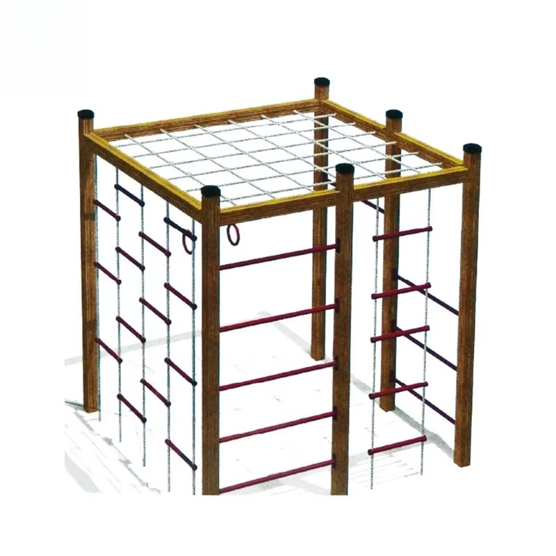 Struttura per Arrampicata in L - Kids Outdoor Wooden Climbing Frame recensione e prezzo