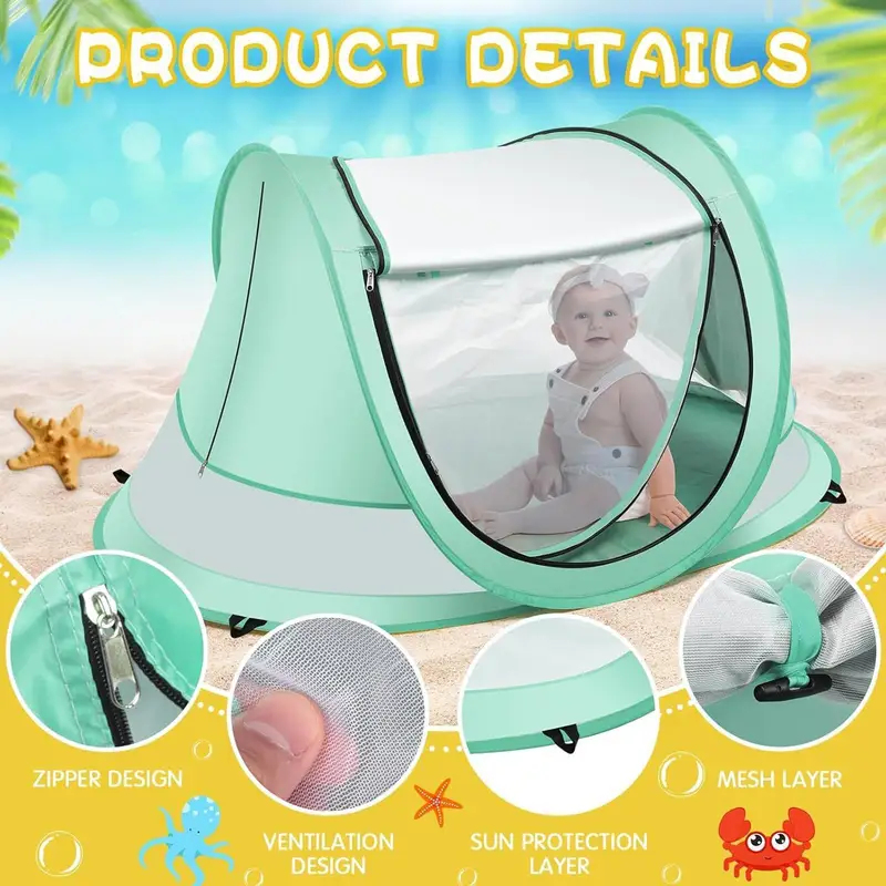 Tenda da spiaggia per bambini, - Kids Outdoor Dome recensione e prezzo