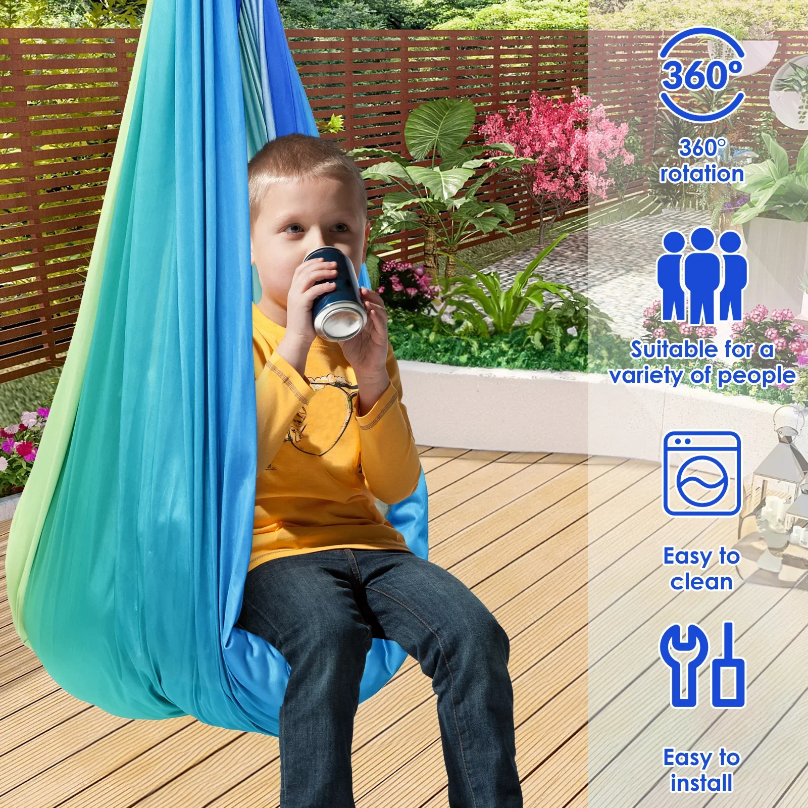Altalena Sensoriale Confortevo - Kids Outdoor Lounge recensione e prezzo