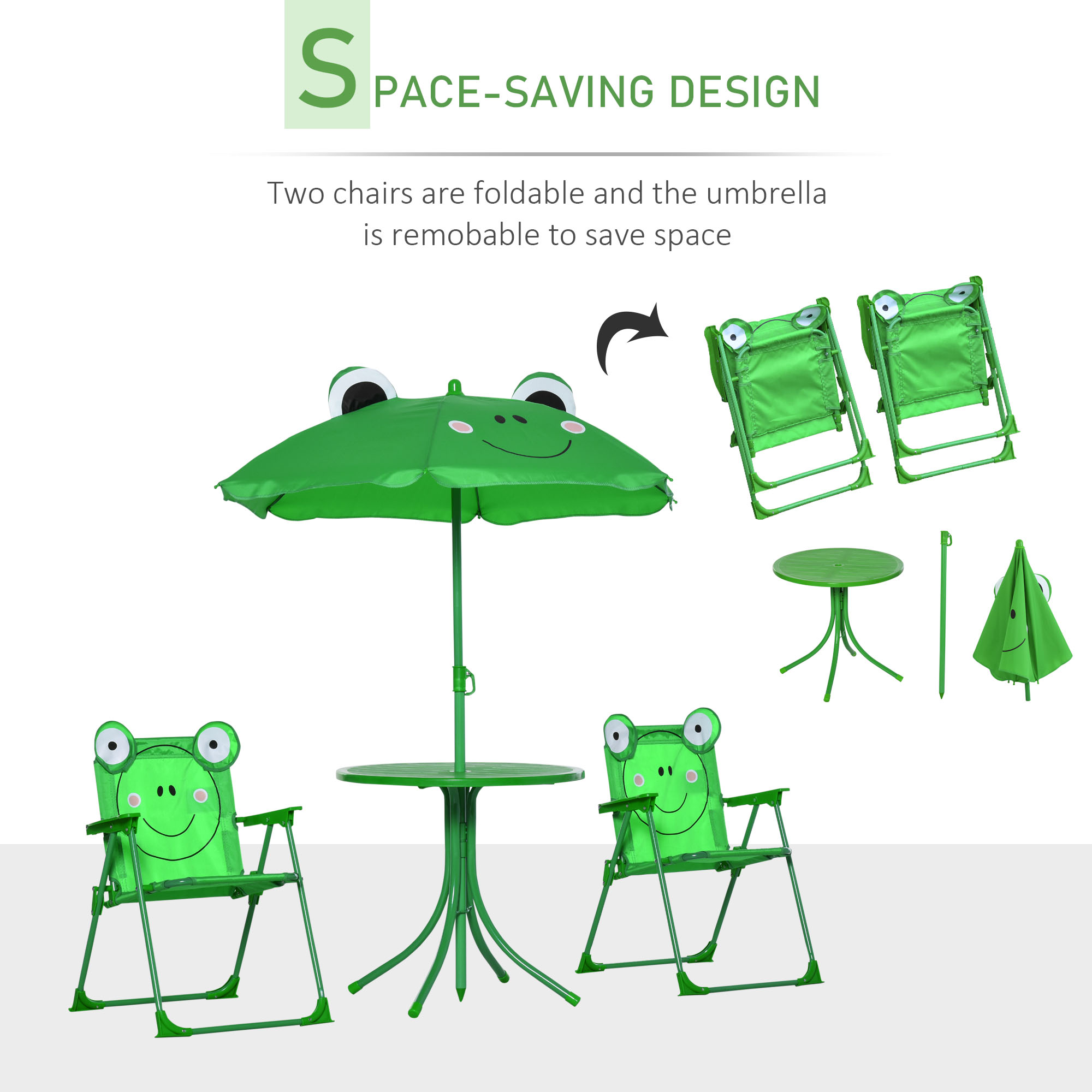 Set Tavolo e Sedie per Bambini - Kids Outdoor Chair And Table recensione e prezzo
