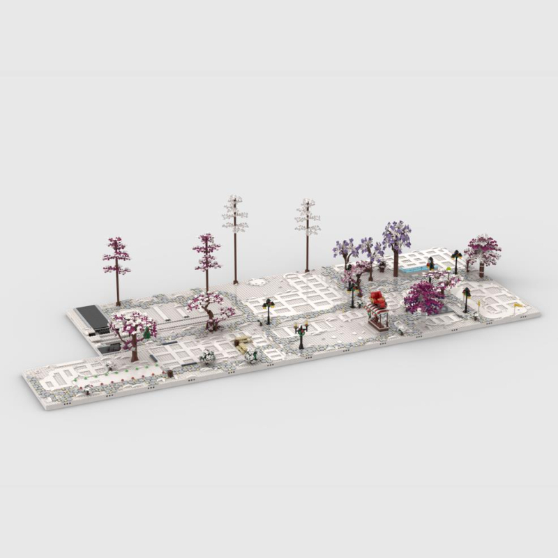 Winter Village Display Base pe - Lego Set Creator recensione e prezzo