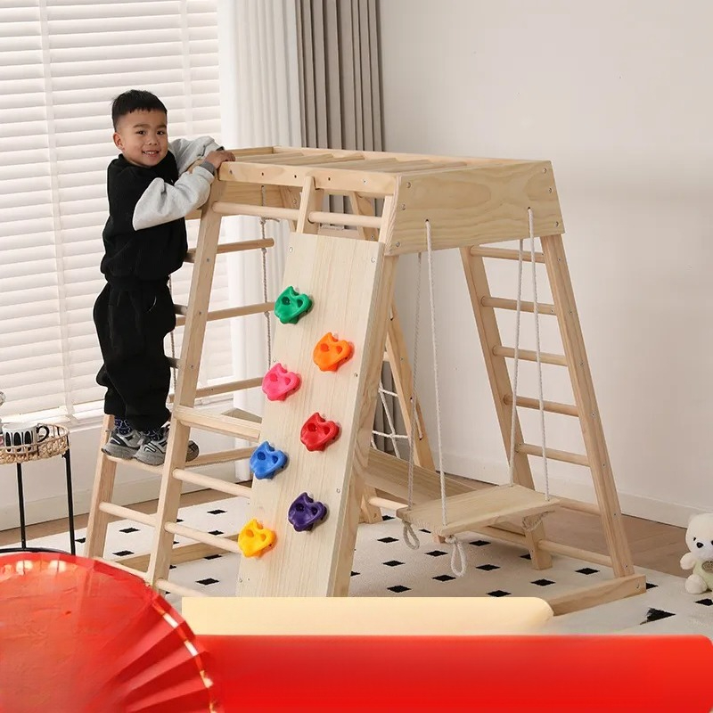 JMZ Scivolo e Struttura per Ar - Kids Outdoor Wooden Climbing Frame recensione e prezzo