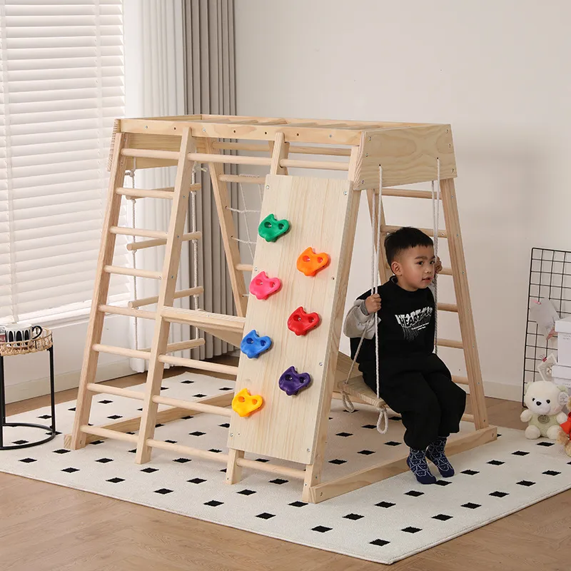 JMZ Scivolo e Struttura per Ar - Kids Outdoor Wooden Climbing Frame recensione e prezzo