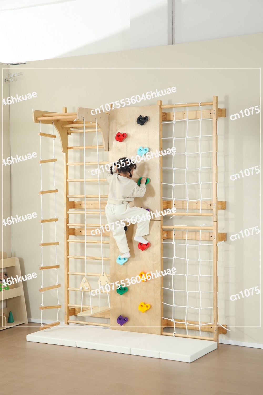 Telaio da arrampicata per bamb - Kids Outdoor Wooden Climbing Frame recensione e prezzo