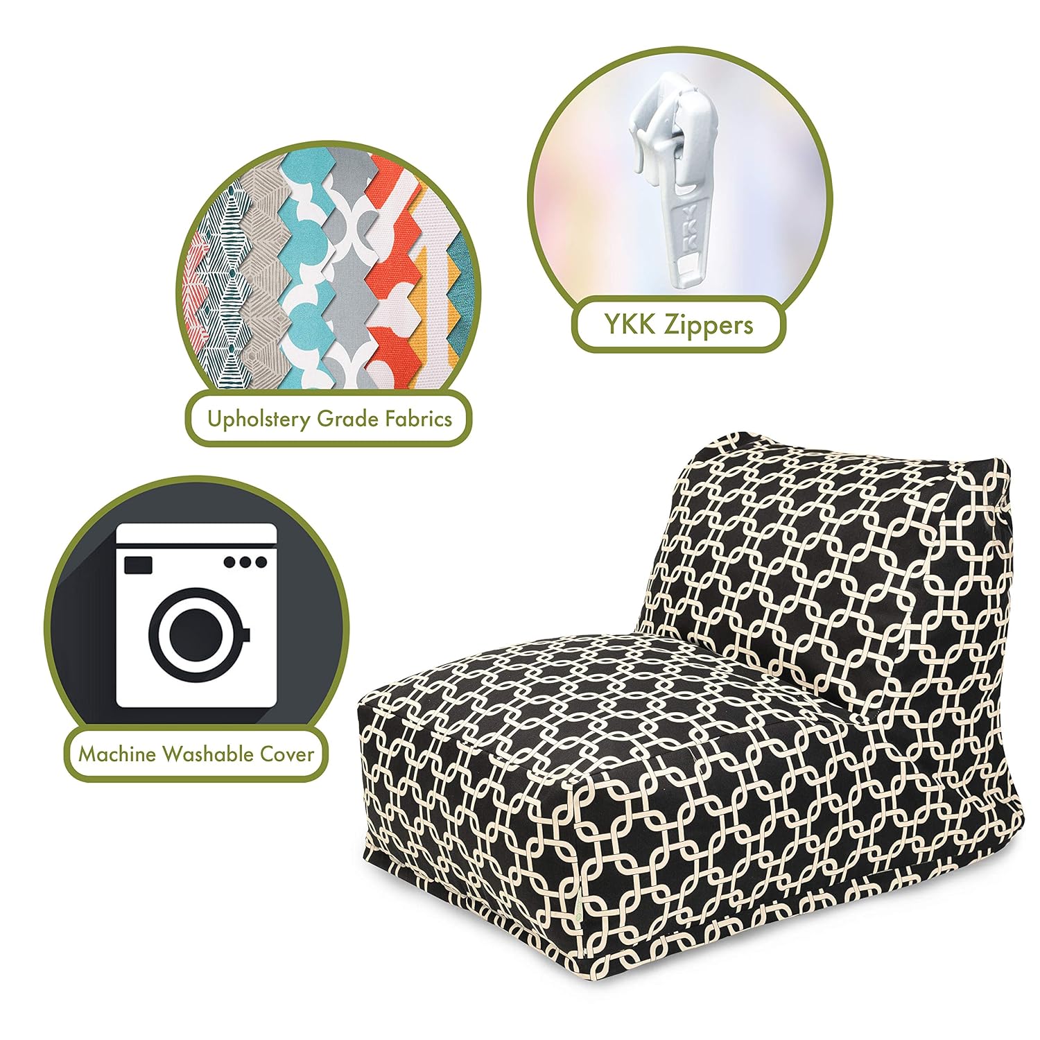 Poltrona a sacco grande per ad - Kids Outdoor Bean Bag Chair recensione e prezzo