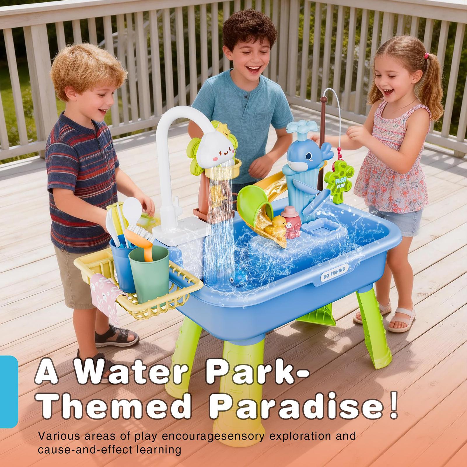 Giocattolo da spiaggia per bam - Kids Outdoor Water Play Table recensione e prezzo